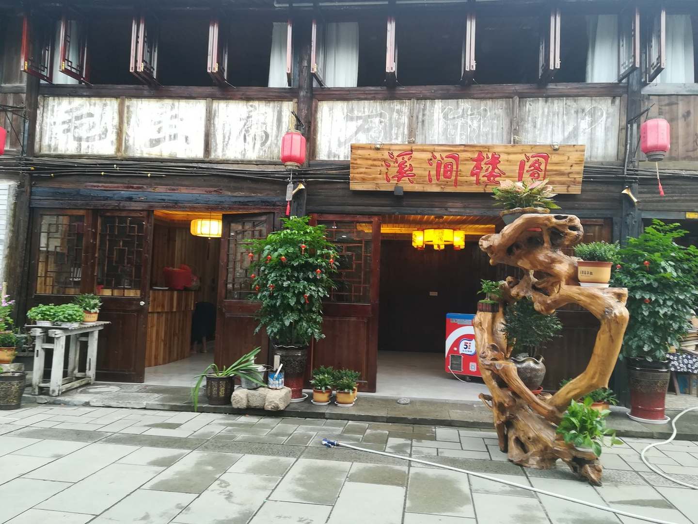 溪涧楼阁