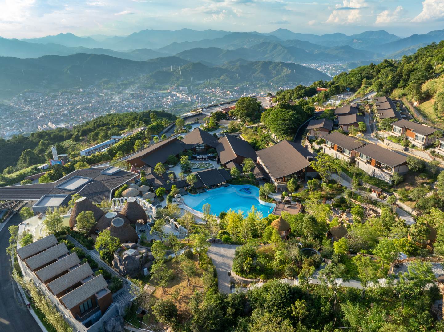 清水岩温泉酒店大堂