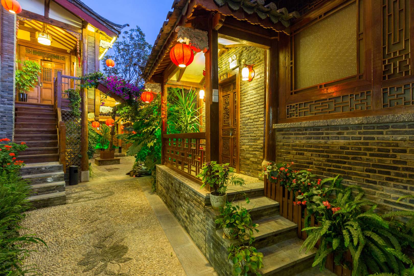 丽江花语梦境唯美私人度假庭院