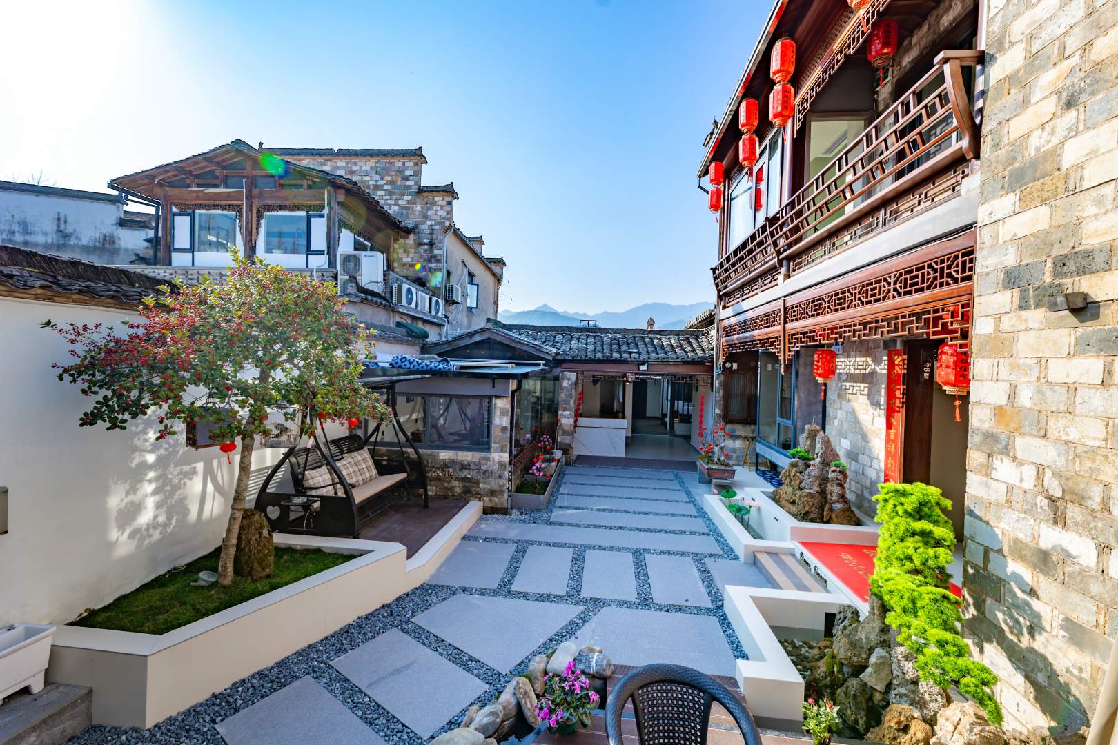 宏村湖遇民居客栈