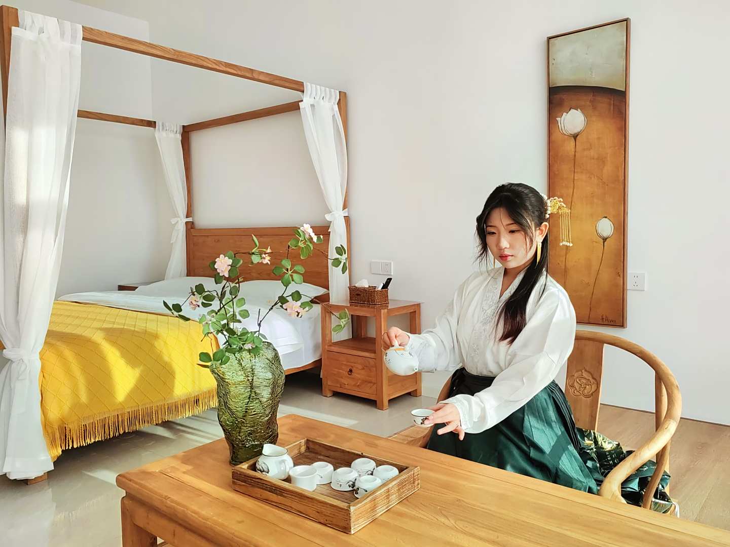 云栖兰亭·遇峦山逢城景艺术设计师美宿(大同火车站店)