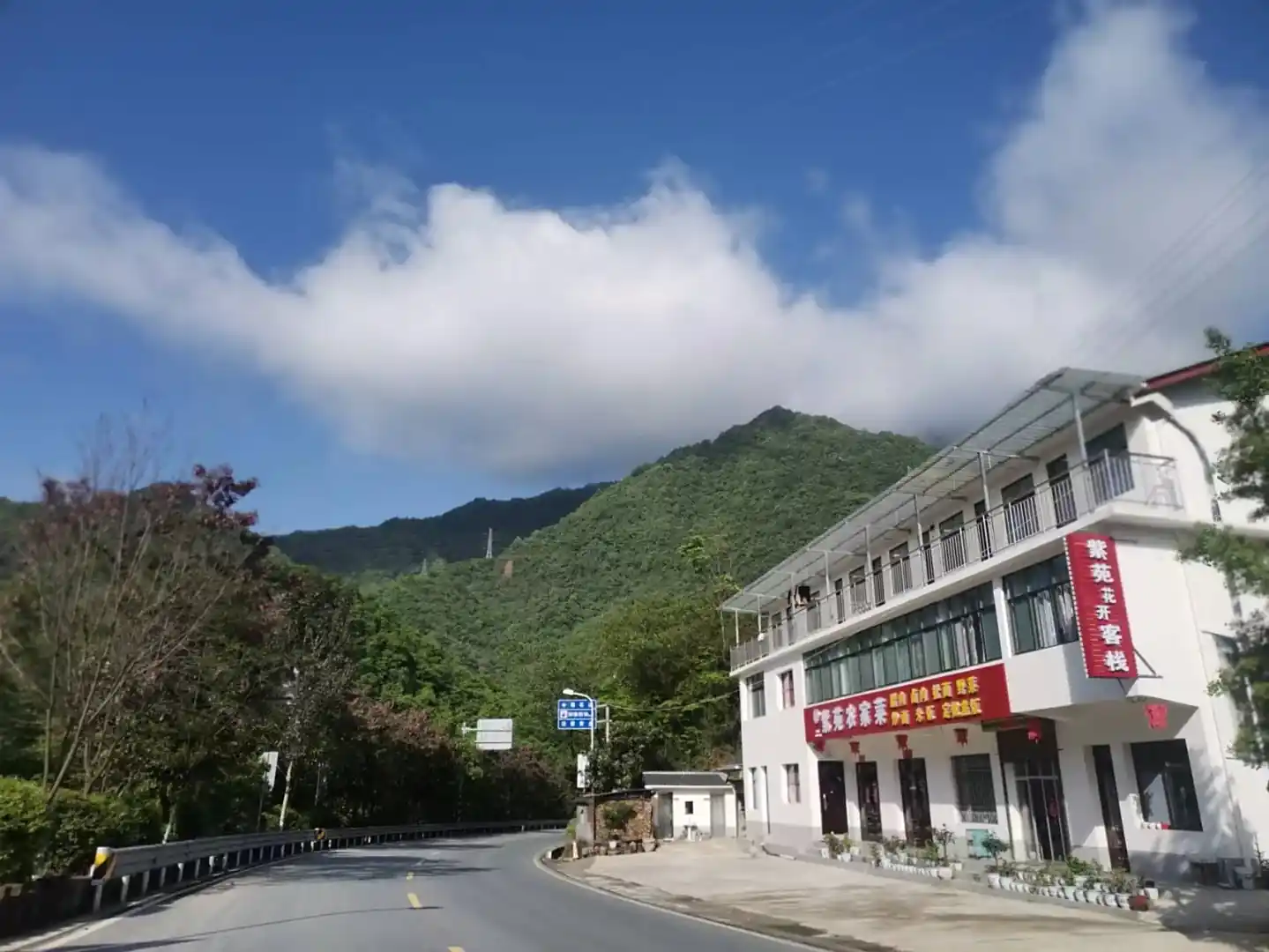 汉中留坝紫苑花开客栈