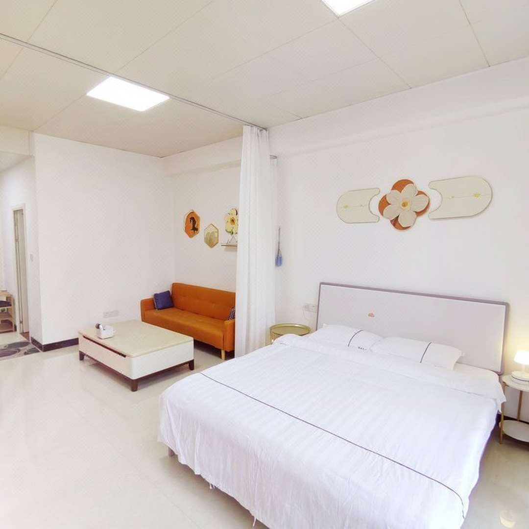 大屋小栈民宿子材东大街分店舒适一室大床房