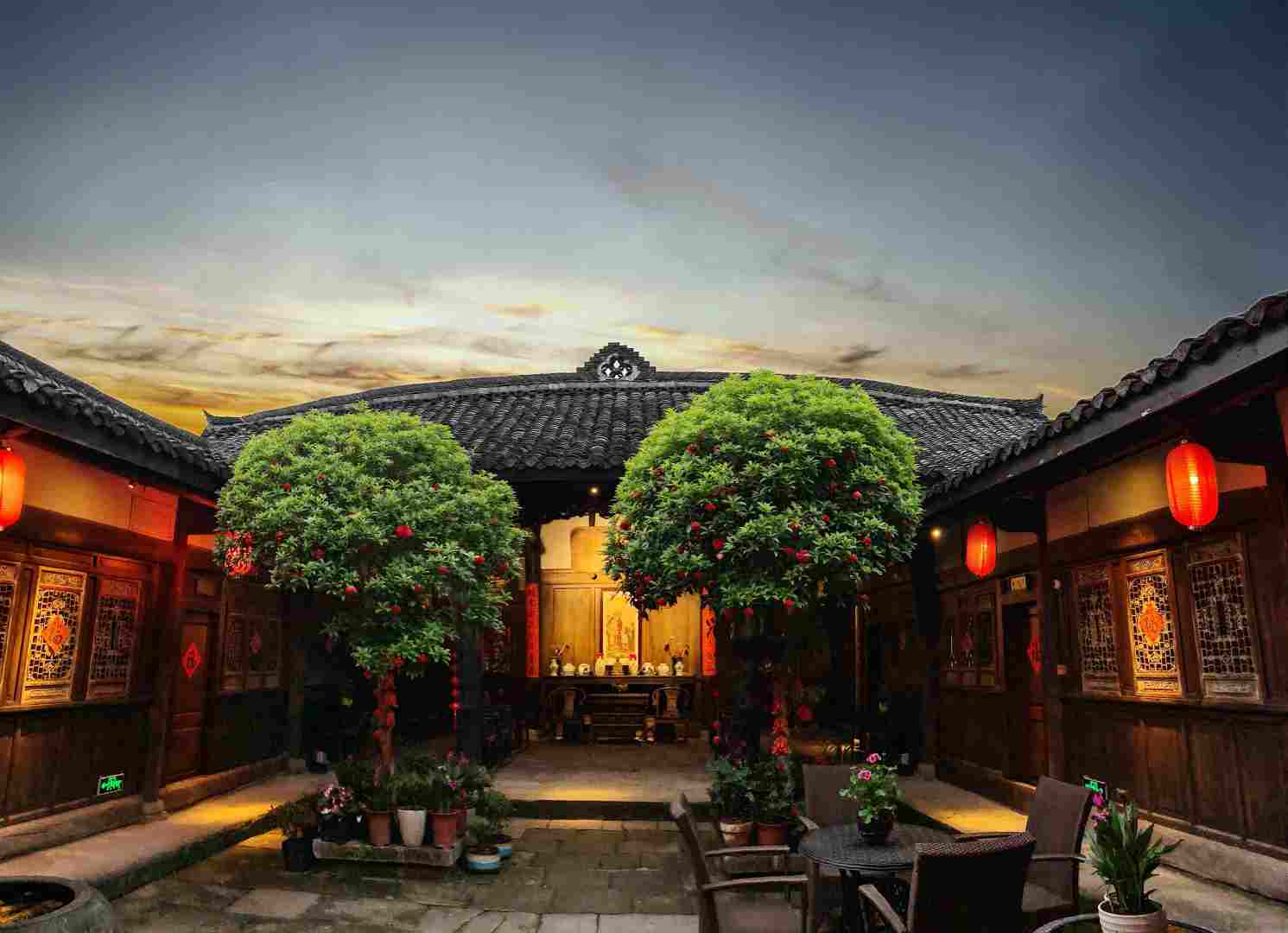 阆中古城李家大院