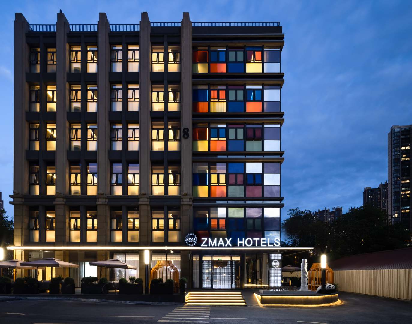 ZMAX满兮酒店(成都万象城万年场地铁站店)