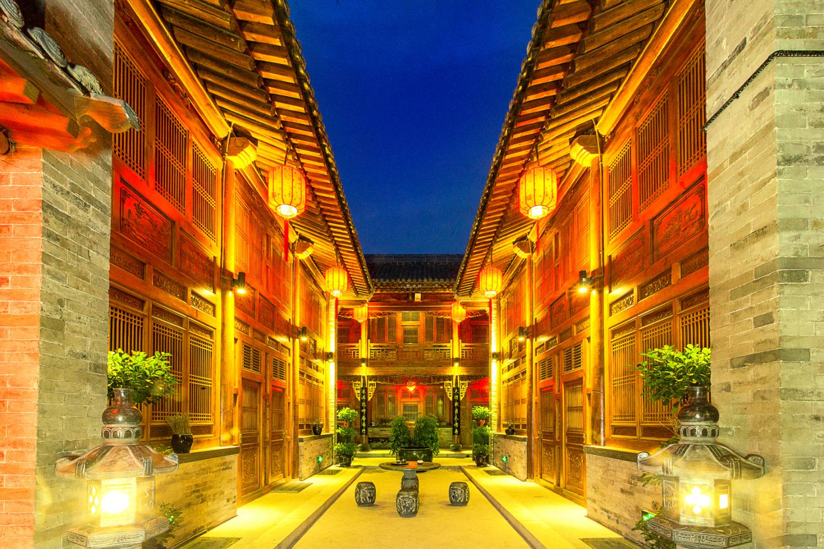平遥古城鑫吊昇会馆(日升昌记市楼店)