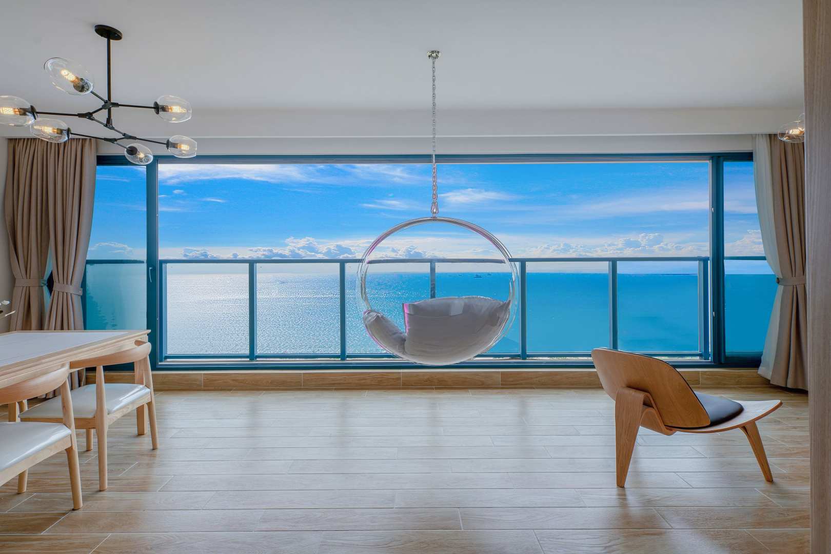 万科双月湾日落海景云宿