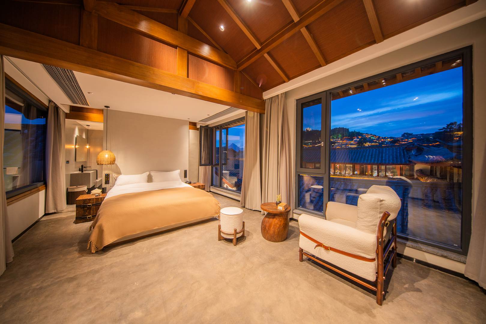 蓝栖别苑·Blue Haven Retreat全屋智能轻奢设计师美宿(丽江古城四方街店)